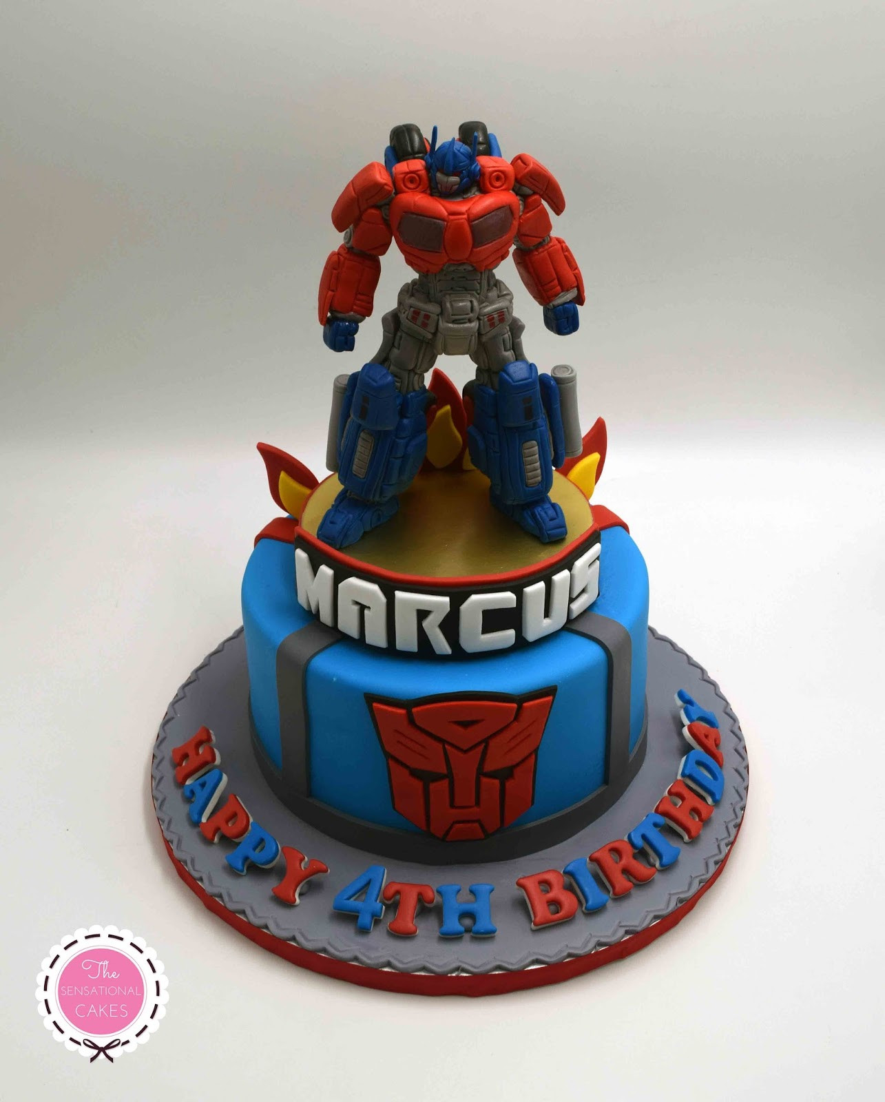 Transformer Birthday Cakes
 The Sensational Cakes Transformers Concept Birthday Boy