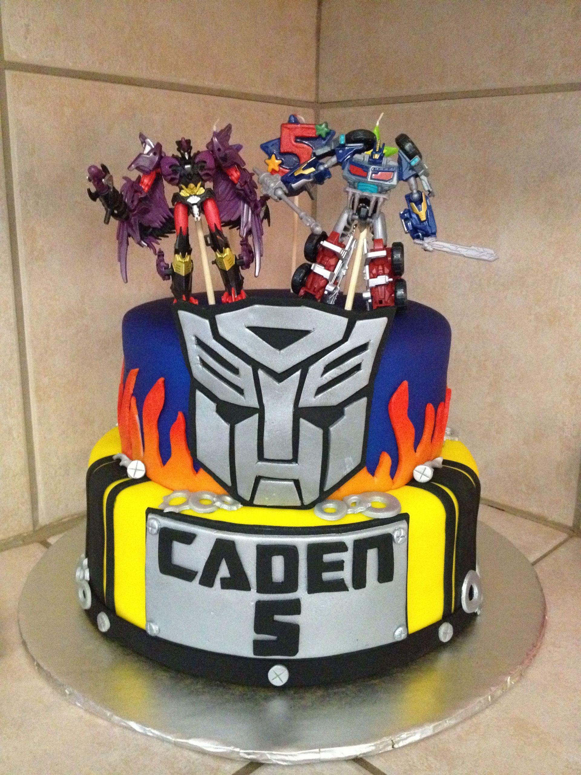 Transformer Birthday Cakes
 Transformers cake idea