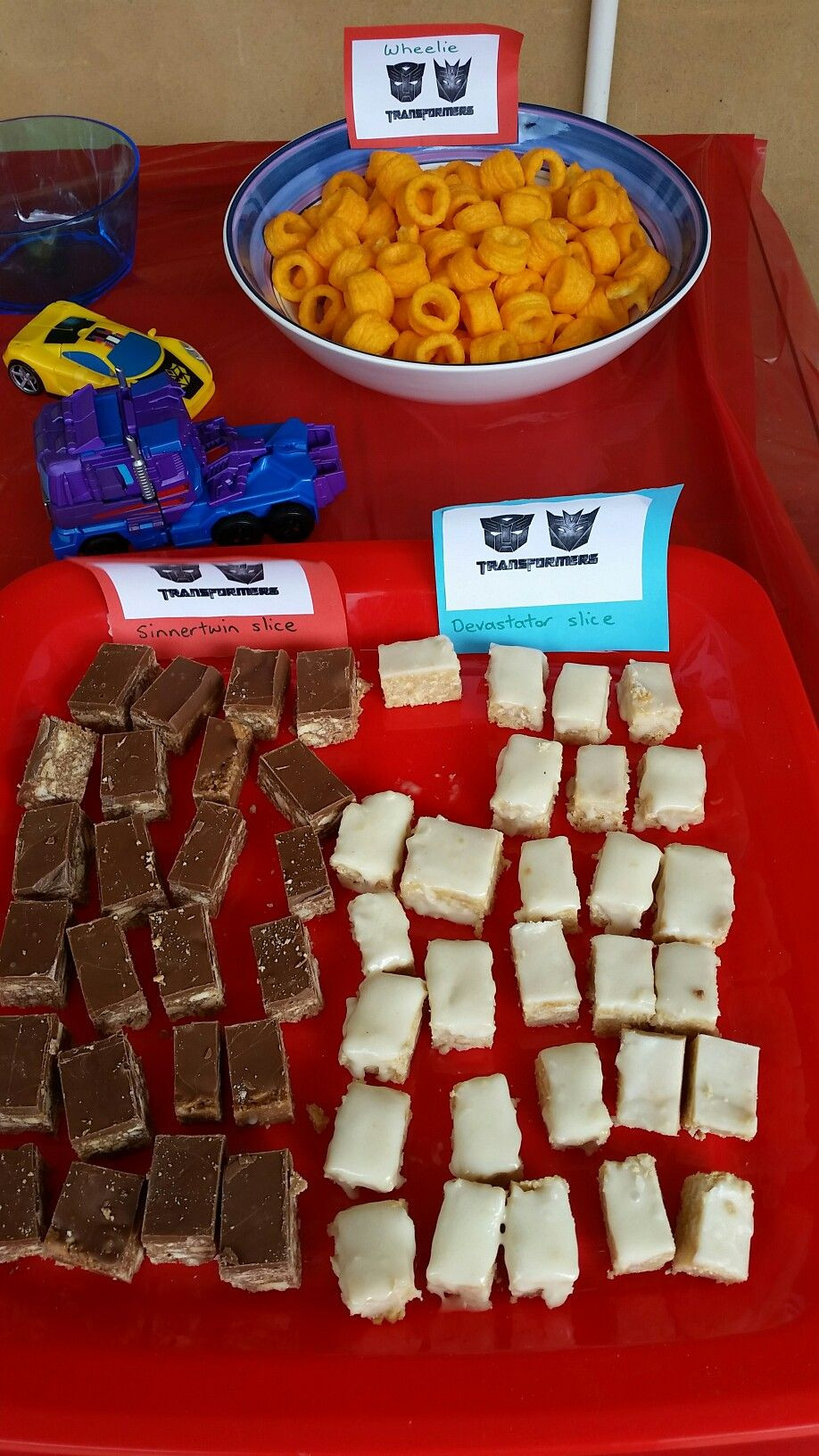 Transformer Party Food Ideas
 Transformer party food