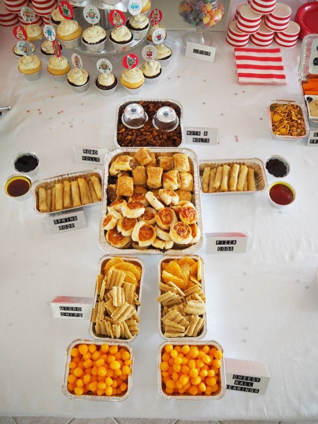 Transformer Party Food Ideas
 Robot Party