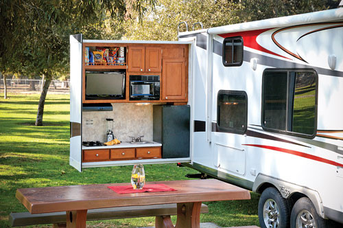 Travel Trailers With Outdoor Kitchens
 Take it Outside with an Outdoor Kitchen