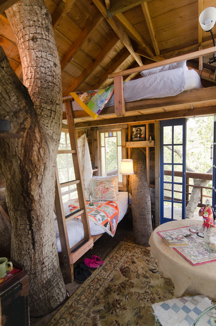 Treehouse Bedroom For Kids
 Treehouse Rustic Bedroom San Francisco by Alex