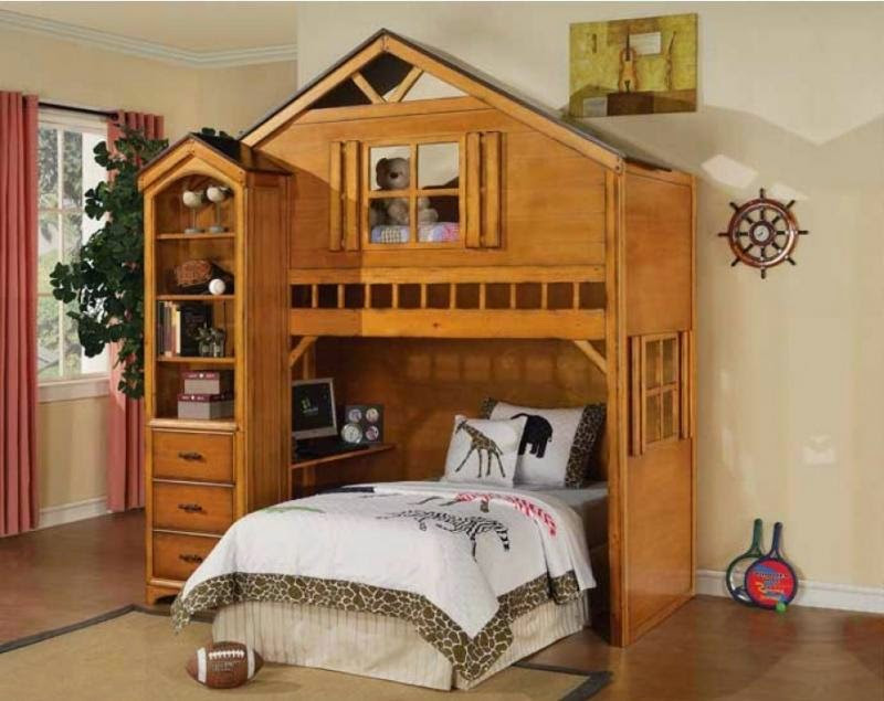 Treehouse Bedroom For Kids
 the bed treehouse for kids fun