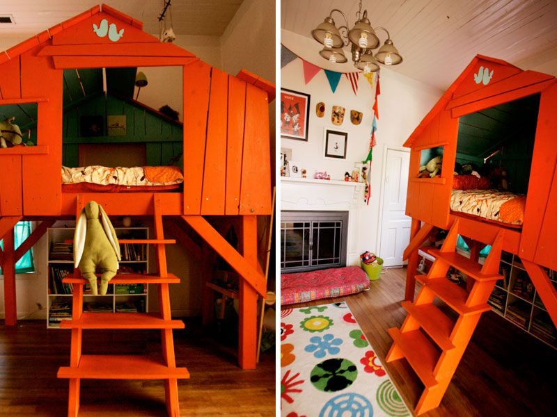 Treehouse Bedroom For Kids
 indoor tree house but needs to be higher definitely doing