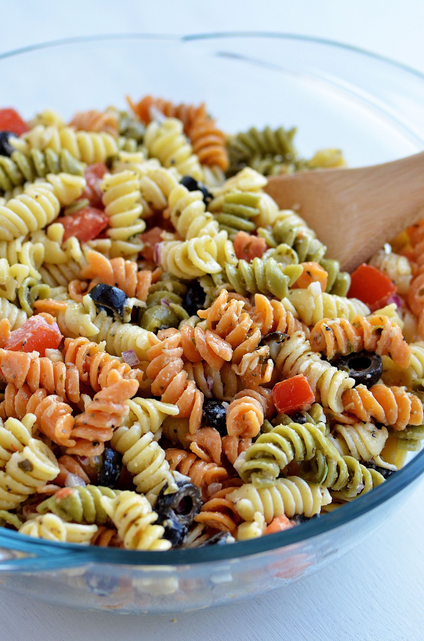 Tri Color Rotini Pasta Salad Recipe
 tri color pasta salad recipe with mayo