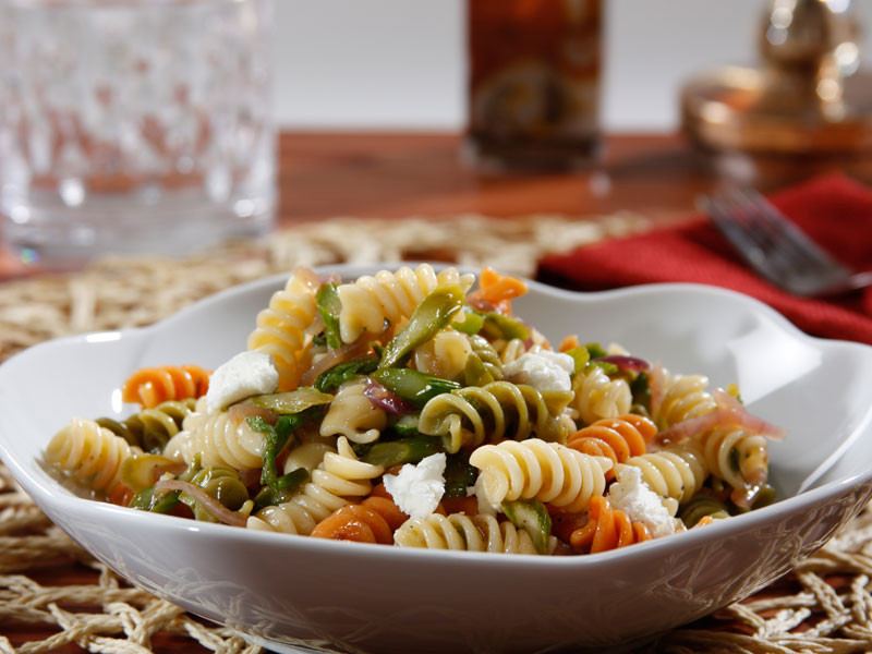 Tri Color Rotini Pasta Salad Recipe
 Barilla Tri Color Rotini Pasta Salad with Roasted