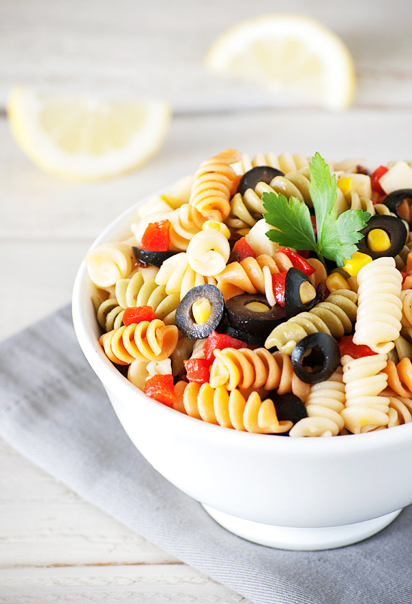 Tri Color Rotini Pasta Salad Recipe
 Tri Color Rotini Pasta Salad