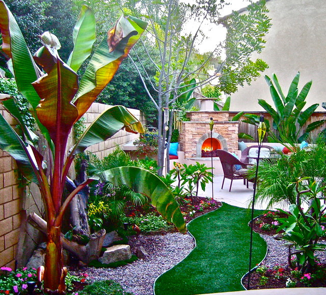 Tropical Backyard Decorations
 Small spaces Big Ideas