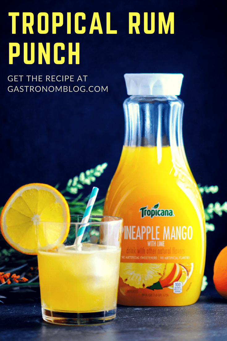 Tropical Rum Drinks
 Tropical Rum Punch Cocktail