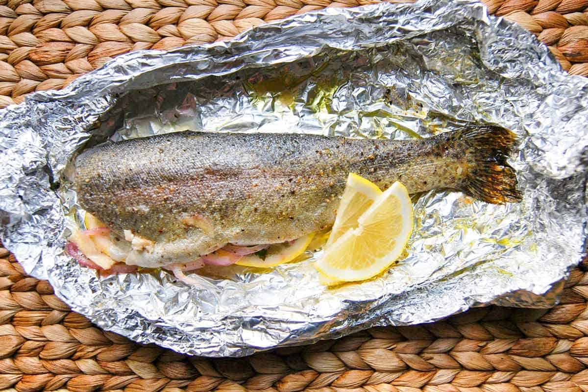 Trout Fish Recipes
 Easy 20 Minute Oven Baked Trout