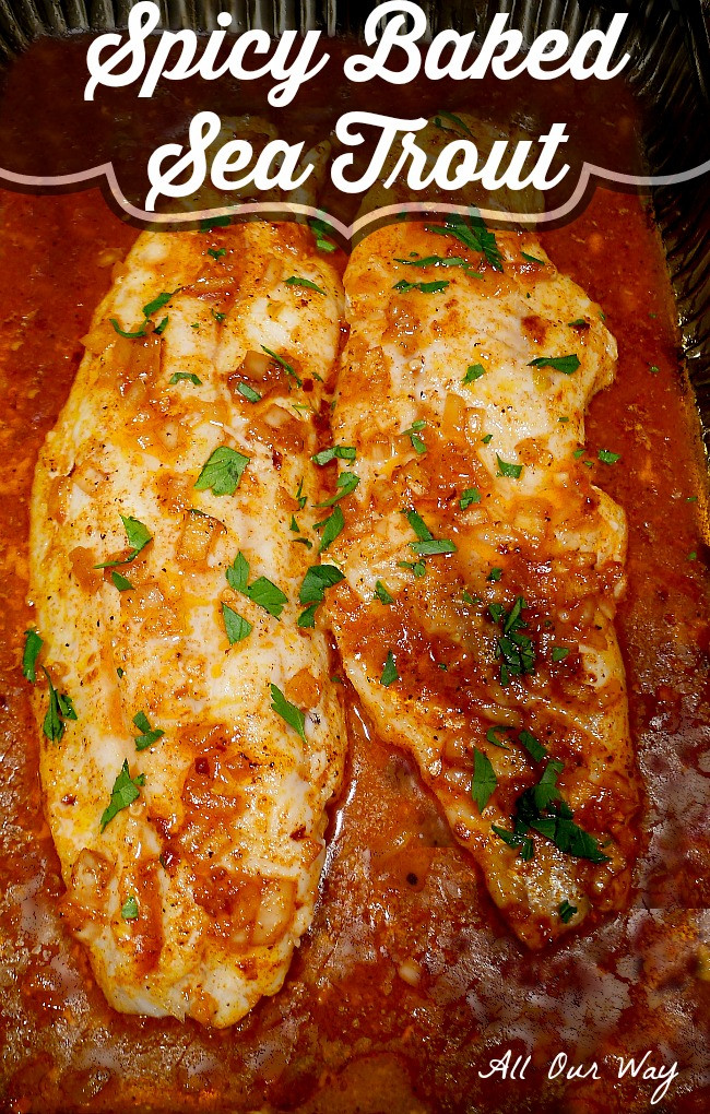 Trout Fish Recipes
 Spicy Baked Sea Trout with Lemon Butter Sauce