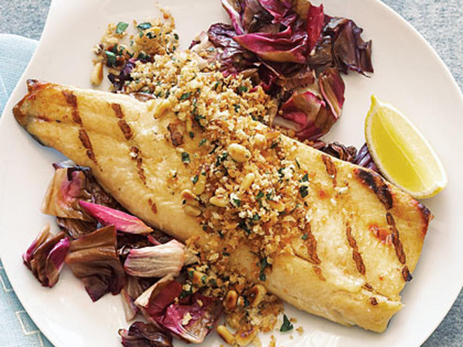 Trout Fish Recipes
 Grilled Trout Fillets & Crunchy Pine nut Lemon Topping