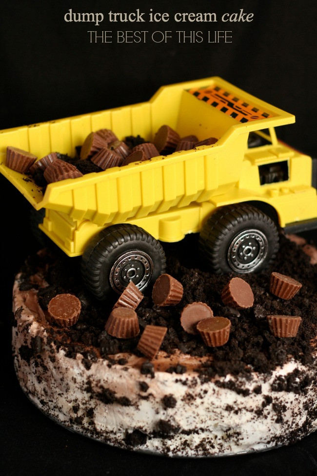 Truck Birthday Cakes
 A Dump Truck Birthday Party for Little A The Best of