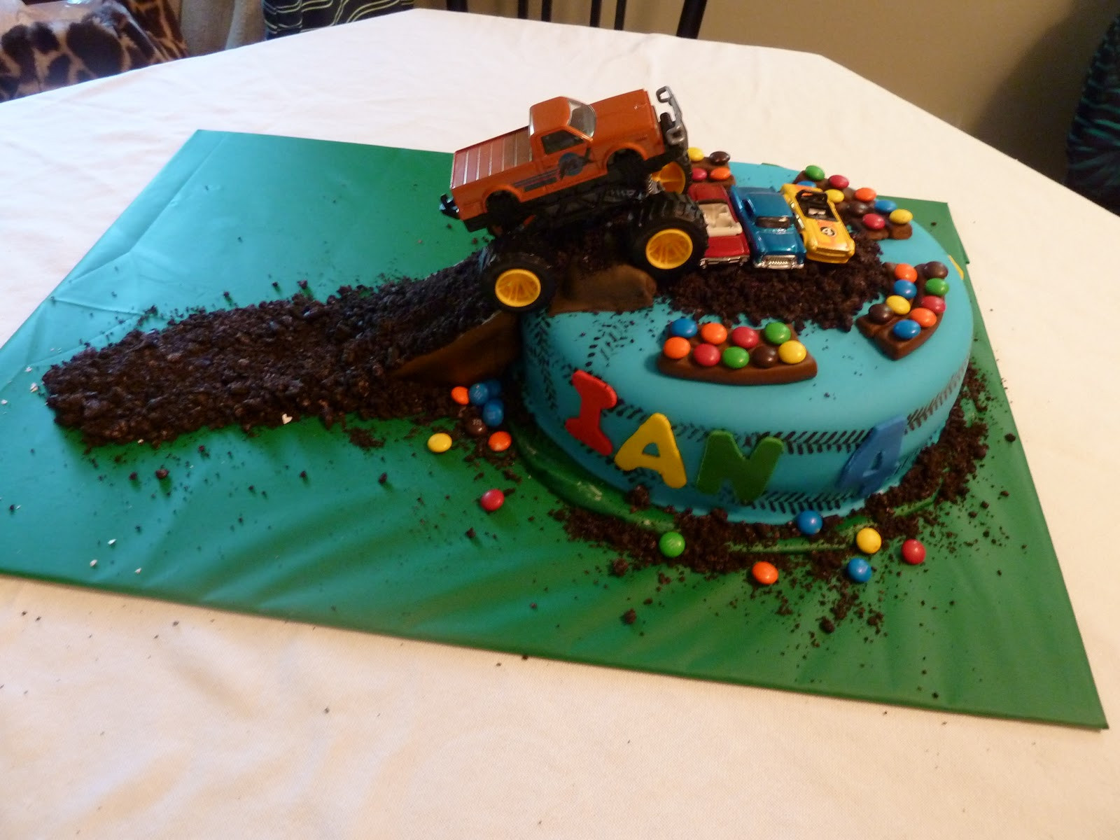 Truck Birthday Cakes
 Dawn s Divine Delights Monster Truck Cake