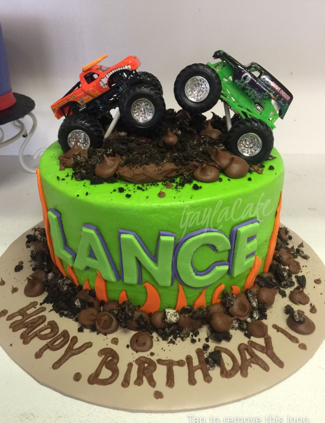 Truck Birthday Cakes
 Monster truck birthday cake