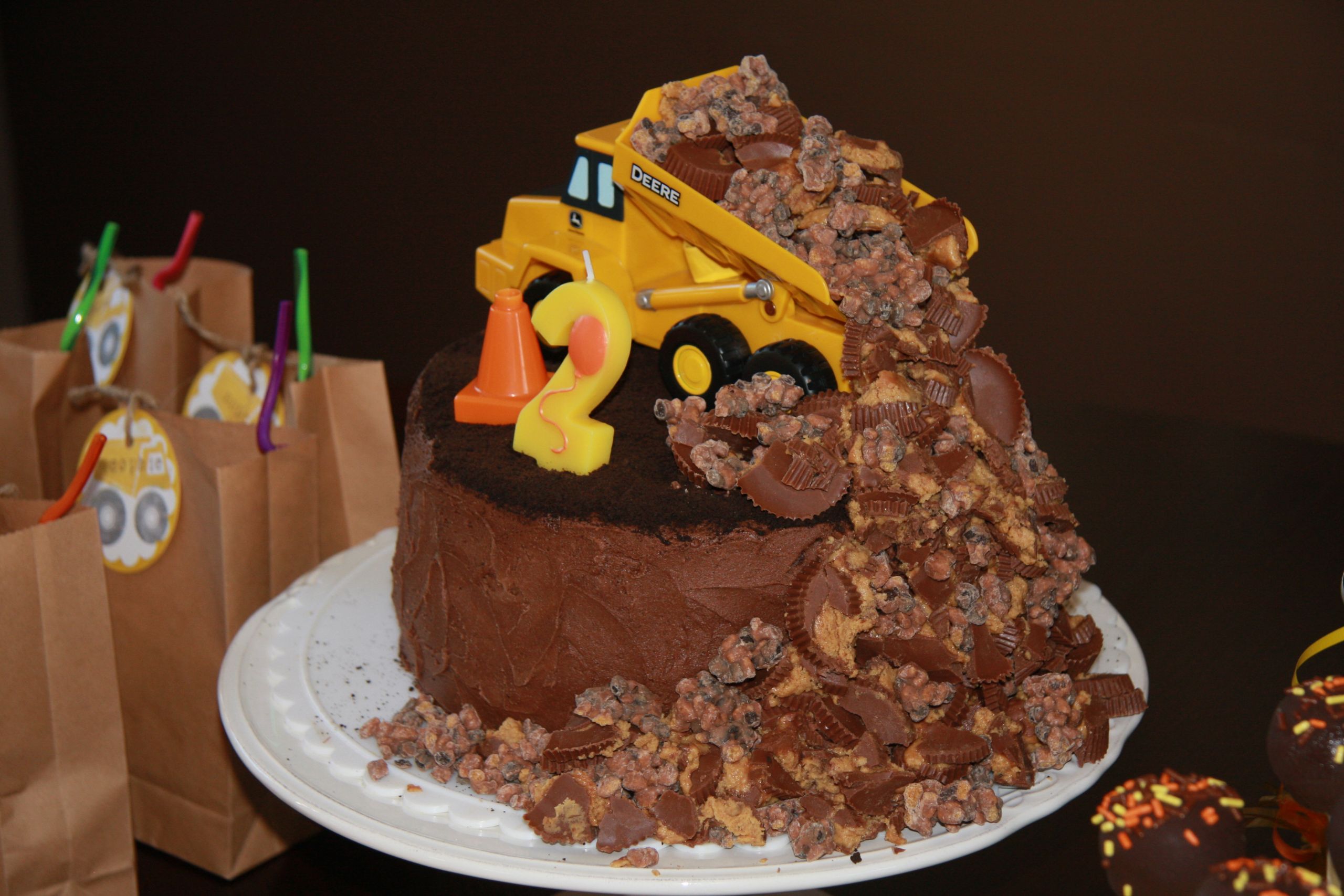 Truck Birthday Cakes
 A toddler birthday – lilybuttondesign