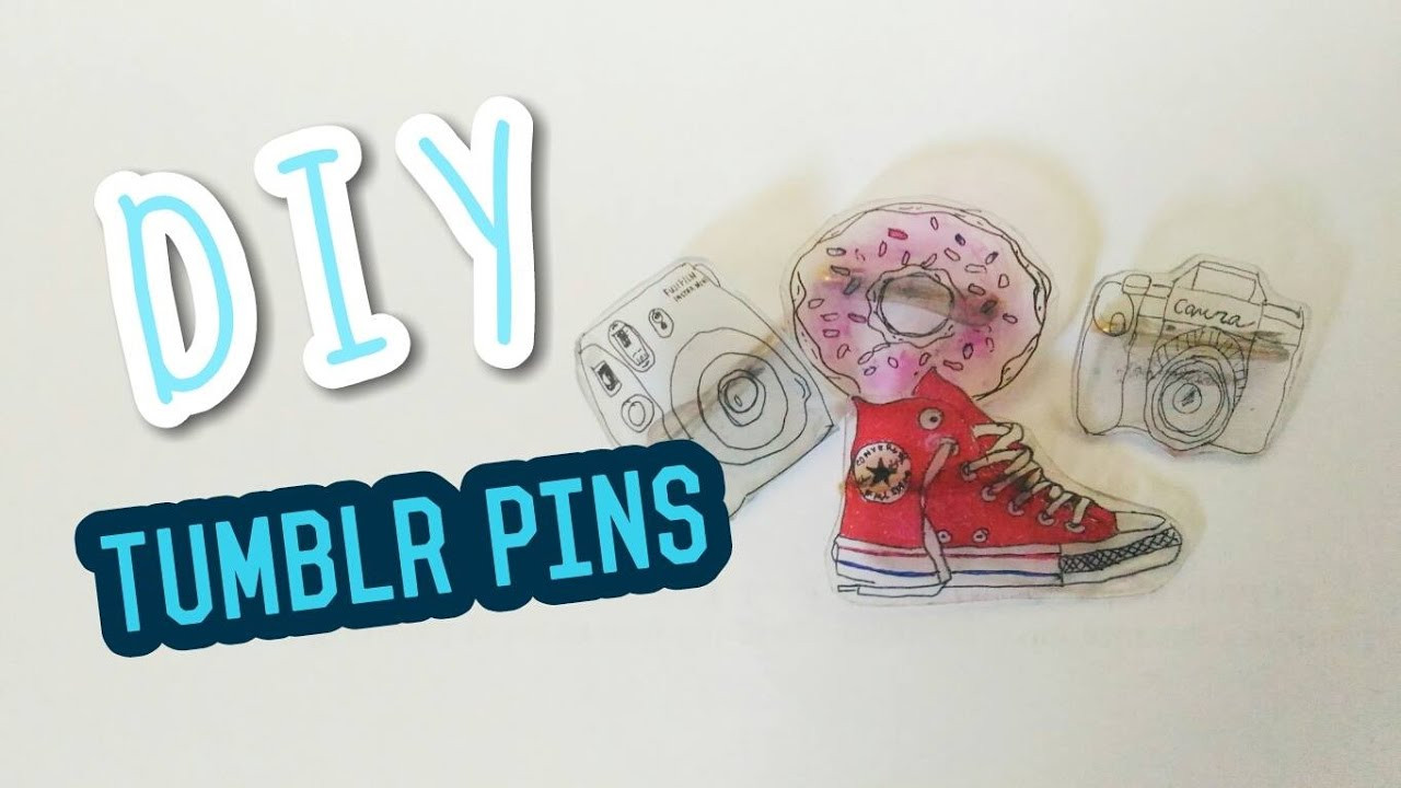 Tumblr Pins
 DIY Tumblr Pins