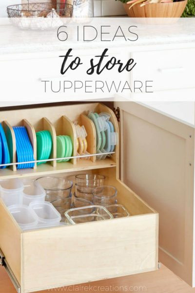 Tupperware Organizer DIY
 6 ideas to store tupperware in your kitchen so you don t