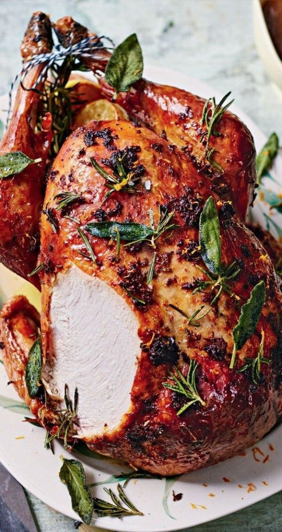 Turkey Brine Recipe Jamie Oliver
 Jamie s Incredible Christmas Turkey With Zesty Bacon