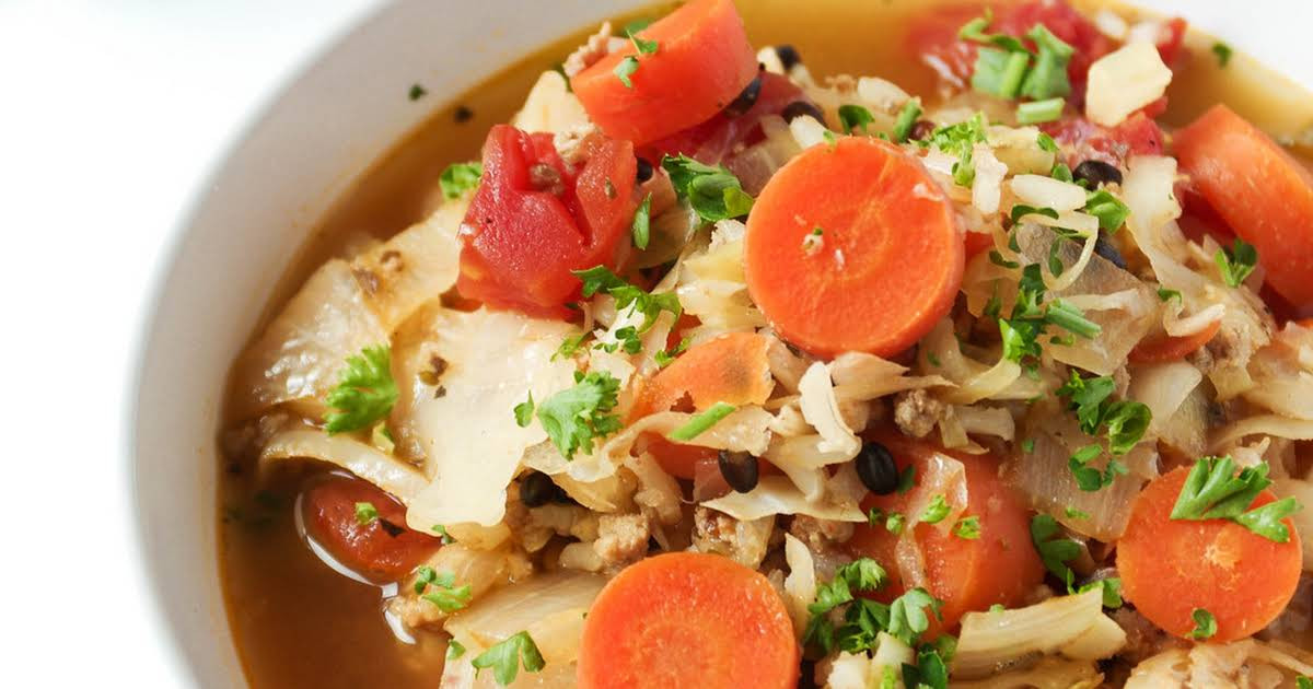 Turkey Cabbage Soup
 Ground Turkey Cabbage Soup Recipes