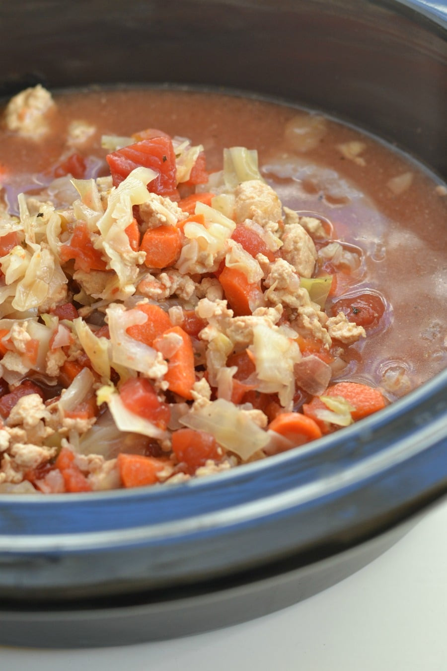 Turkey Cabbage Soup
 Slow Cooker Turkey Cabbage Soup