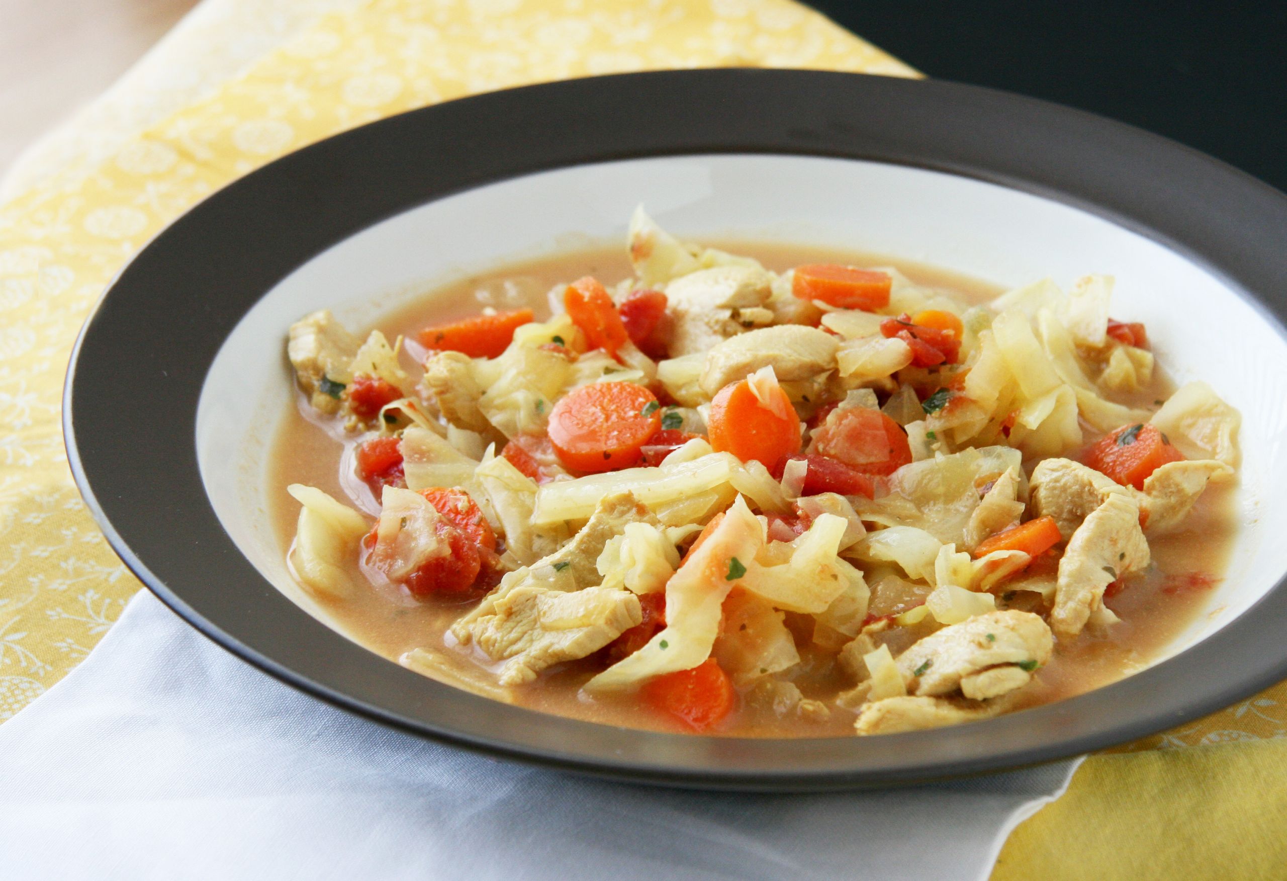 Turkey Cabbage Soup
 Thai Turkey and Cabbage Soup