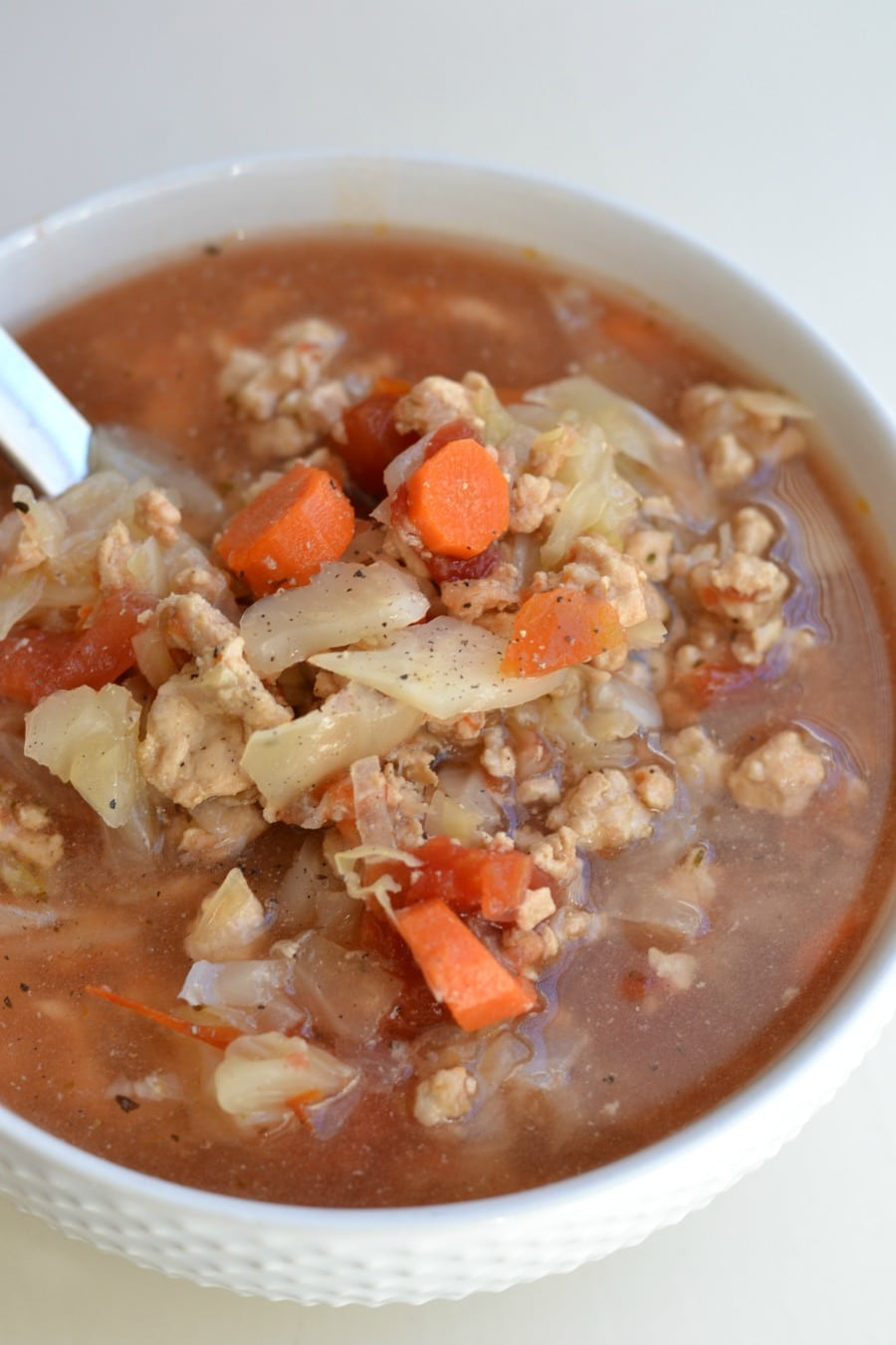 Turkey Cabbage Soup
 Slow Cooker Turkey Cabbage Soup