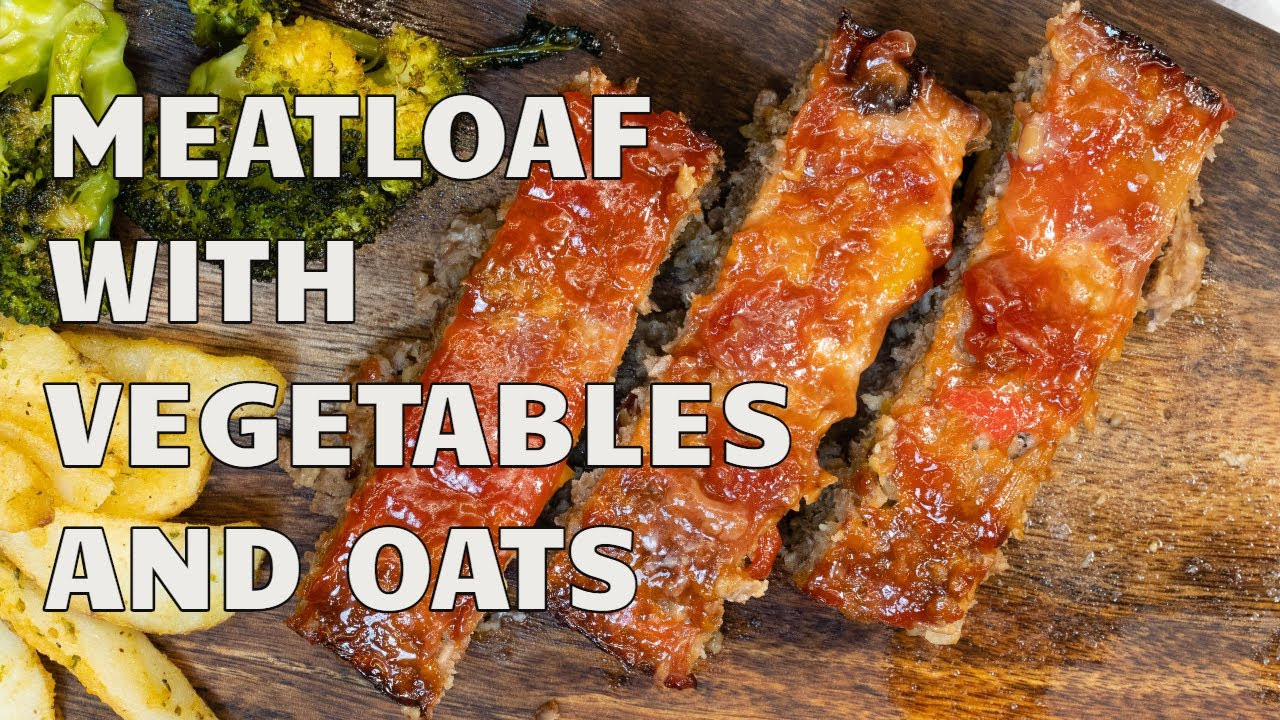 Turkey Meatloaf With Oats
 Turkey Meatloaf with Ve ables and Oats l Meatloaf That