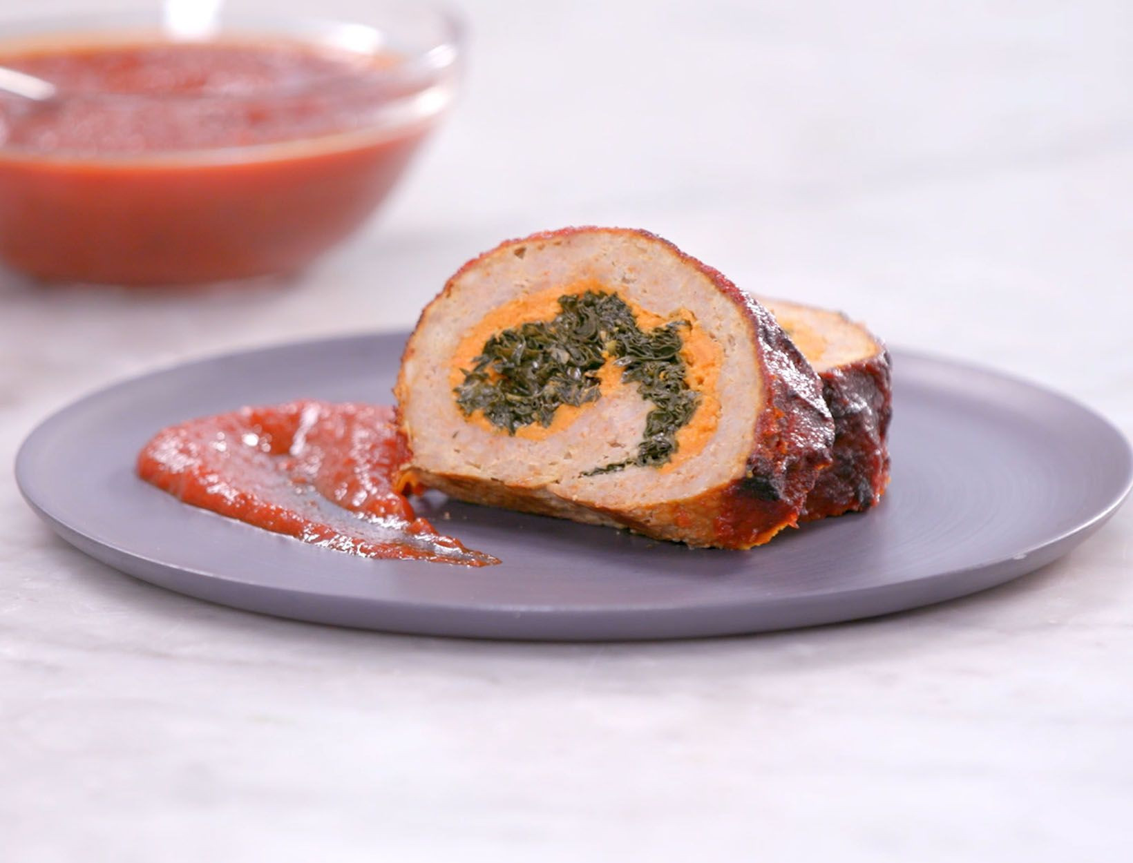 Turkey Meatloaf With Salsa
 Turkey Meatloaf Roulade with Chipotle Glaze Recipe