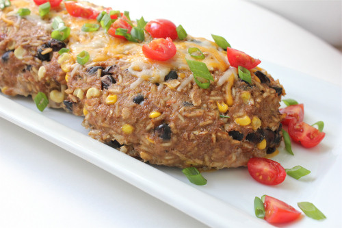 Turkey Meatloaf With Salsa
 Southwestern turkey meatloaf