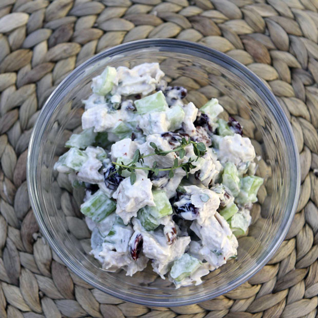 Turkey Salad With Cranberries
 Turkey Salad with Cranberries & Pecans