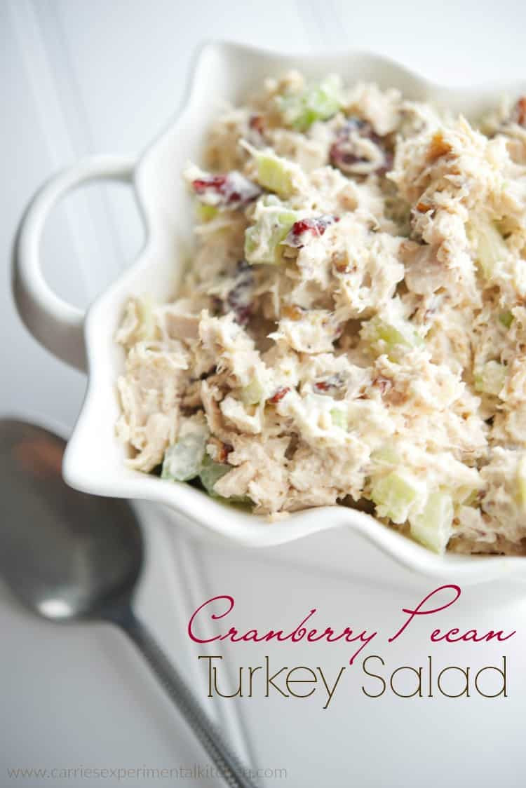 Turkey Salad With Cranberries
 Cranberry Pecan Turkey Salad