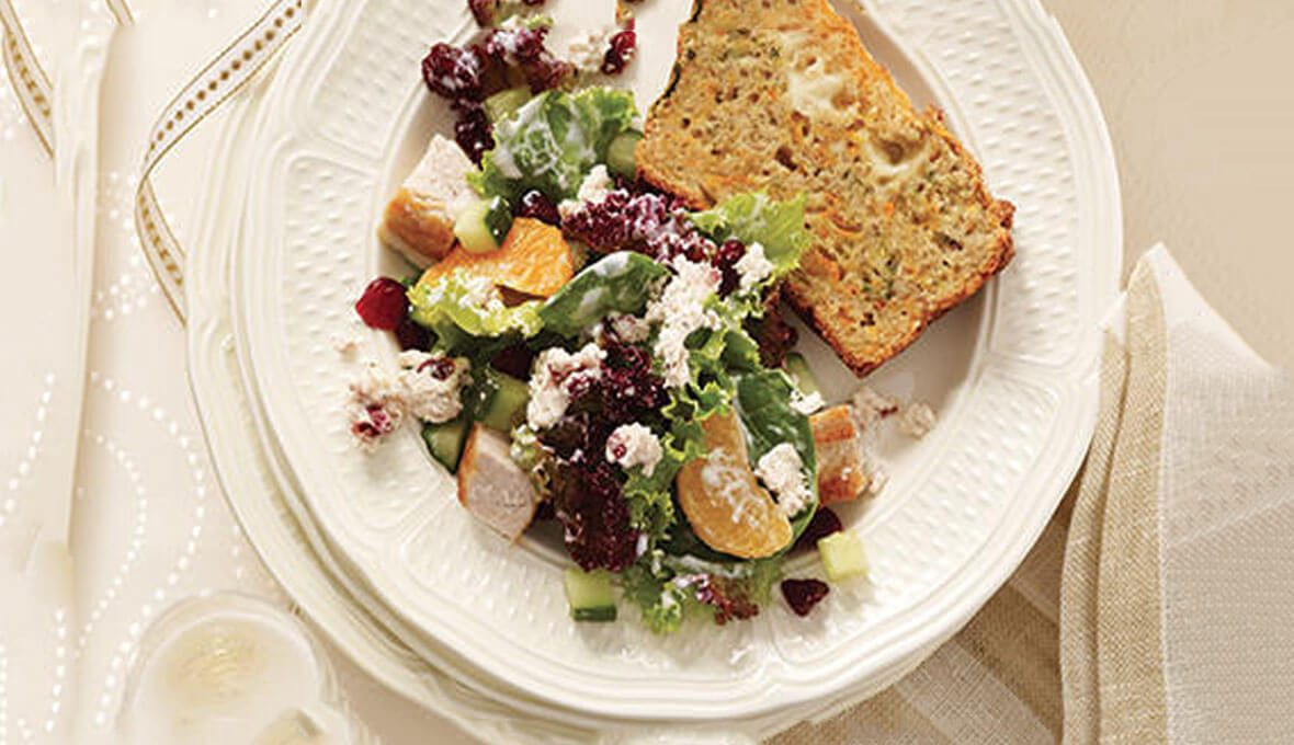 Turkey Salad With Cranberries
 Turkey and Cranberry Salad Recipe