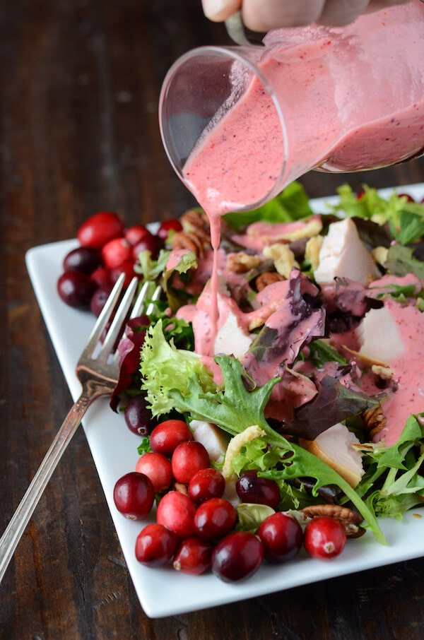 Turkey Salad With Cranberries
 Turkey Salad with Cranberry Vinaigrette