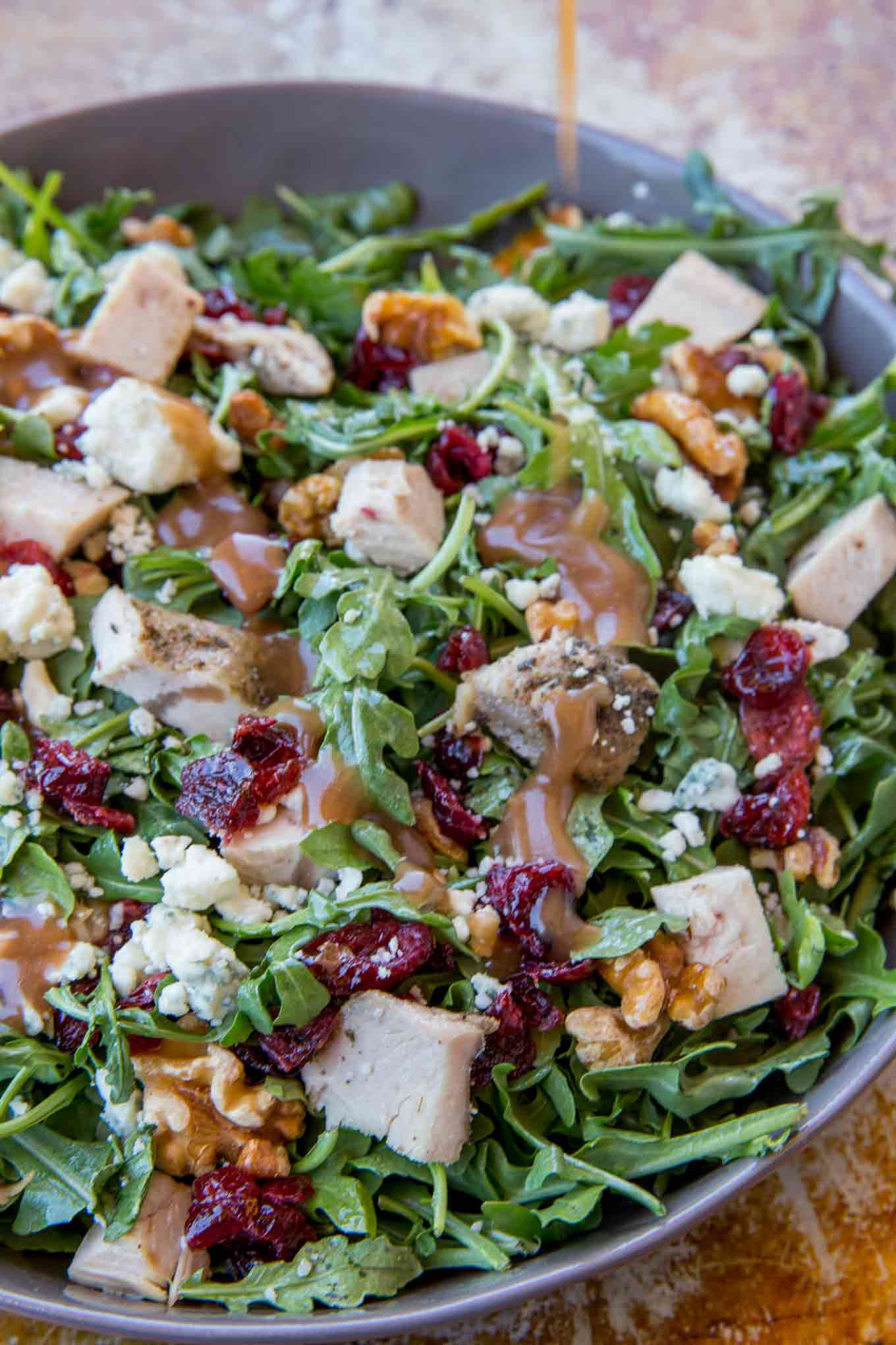 Turkey Salad With Cranberries
 Cranberry Harvest Turkey Salad Dinner then Dessert