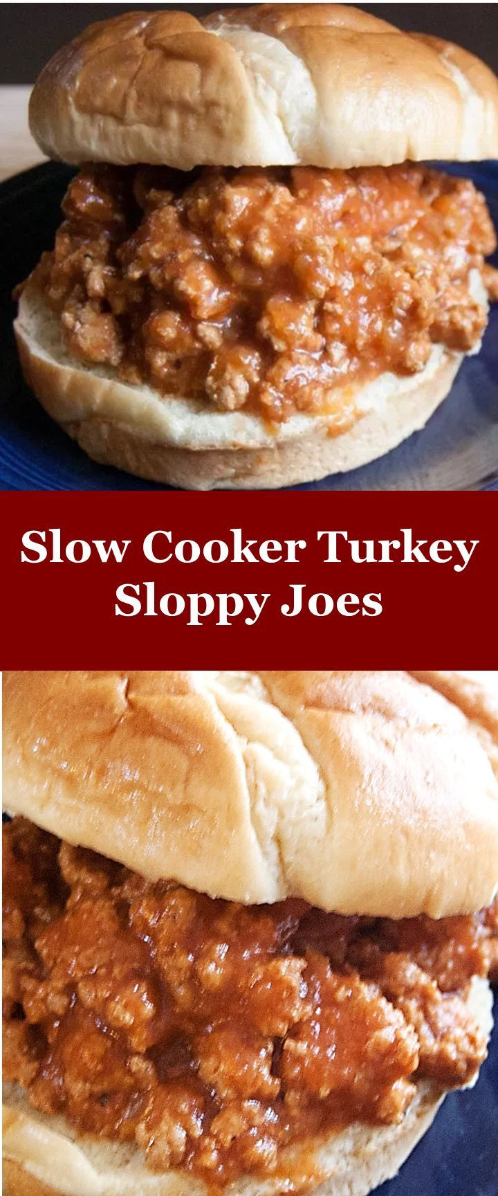 Turkey Sloppy Joes Slow Cooker
 Slow cooker sloppy joes Recipe