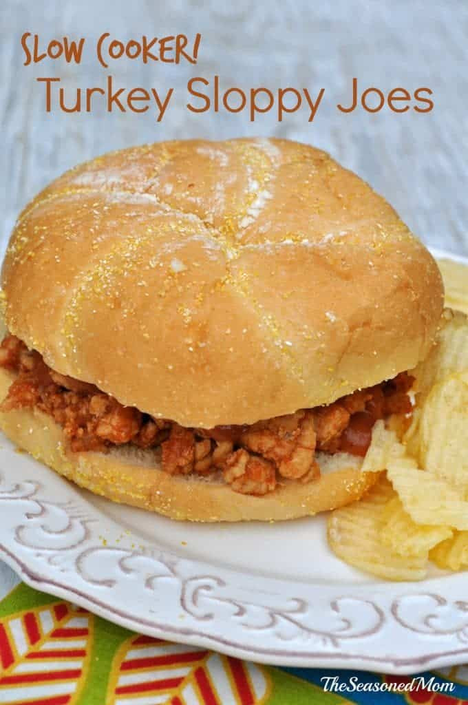 Turkey Sloppy Joes Slow Cooker
 Slow Cooker Turkey Sloppy Joes The Seasoned Mom