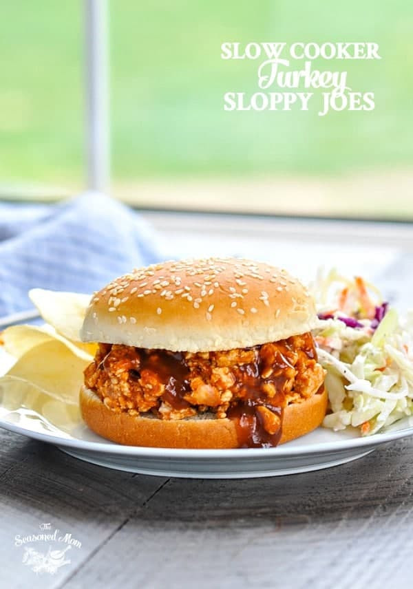 Turkey Sloppy Joes Slow Cooker
 Slow Cooker Turkey Sloppy Joes The Seasoned Mom