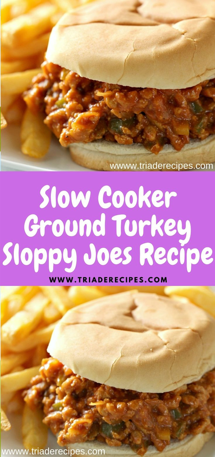 Turkey Sloppy Joes Slow Cooker
 Slow Cooker Ground Turkey Sloppy Joes Recipe