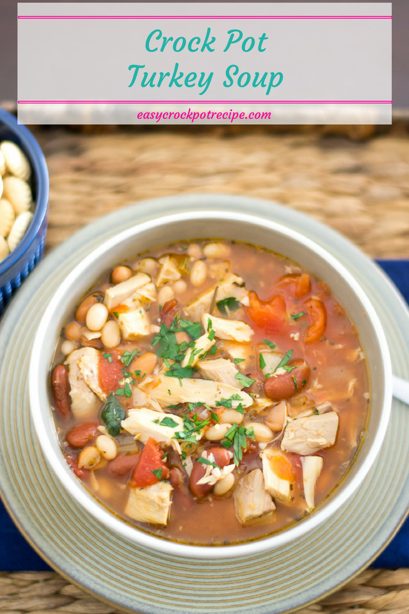 Turkey Soup Crock Pot
 Crock Pot Turkey Soup Easy Crock Pot Recipe