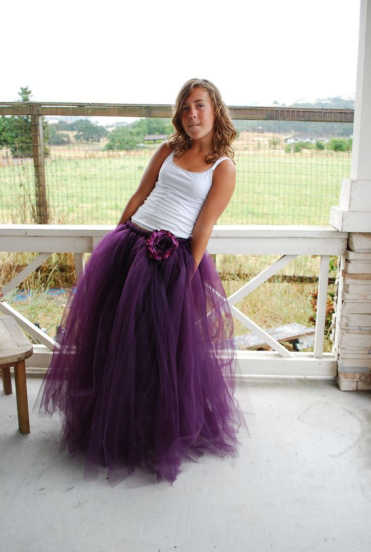Tutu Skirts For Adults DIY
 Long Floor Length Tutu skirt for Teen Adult Choose your
