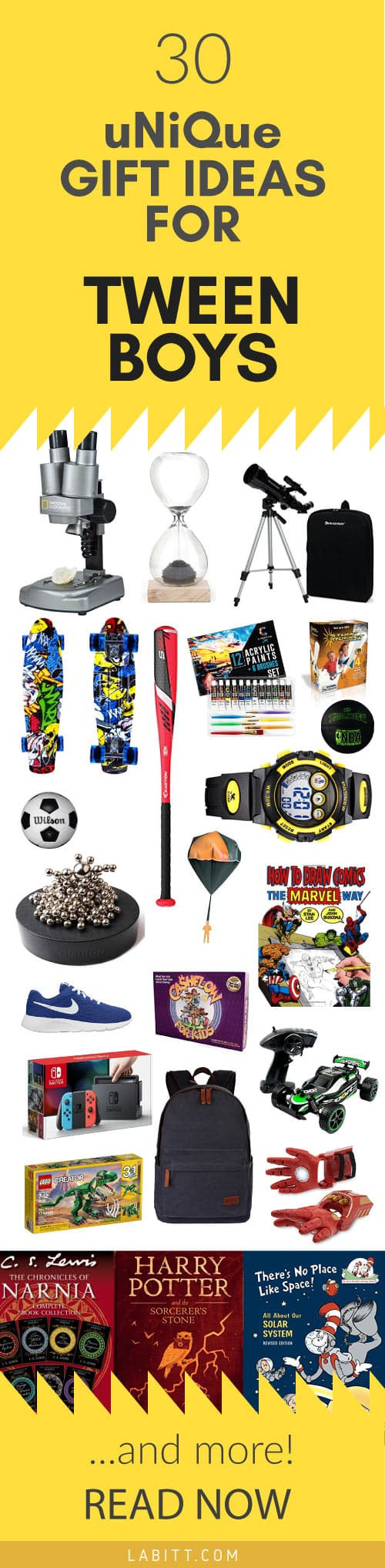 Tween Birthday Gift Ideas
 Tween Boy Gift Ideas That Are Actually Cool Metropolitan