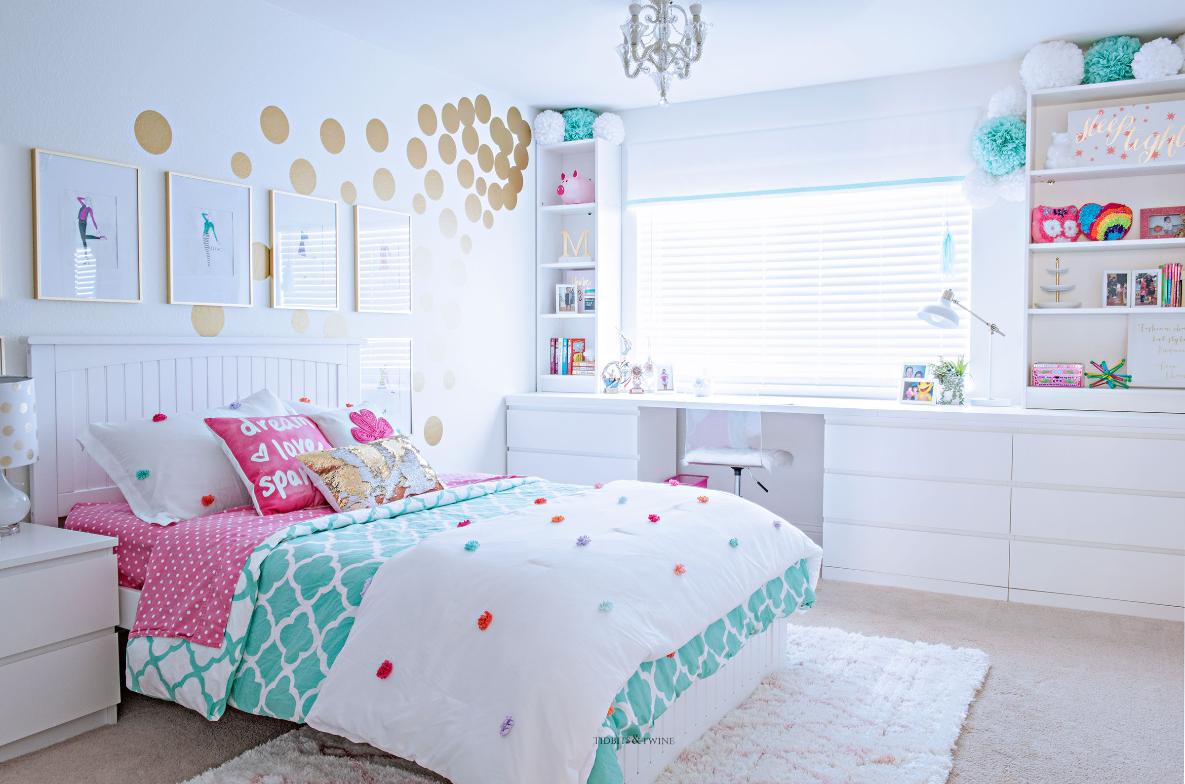 Tween Girl Bedroom
 Teen Tween Girls Bedroom Makeover Idea on a Bud