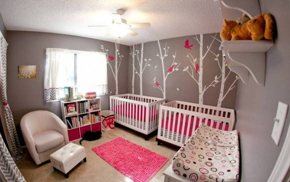 Twins Baby Room Decorating Ideas
 20 Cute Twin Baby Nursery Designs