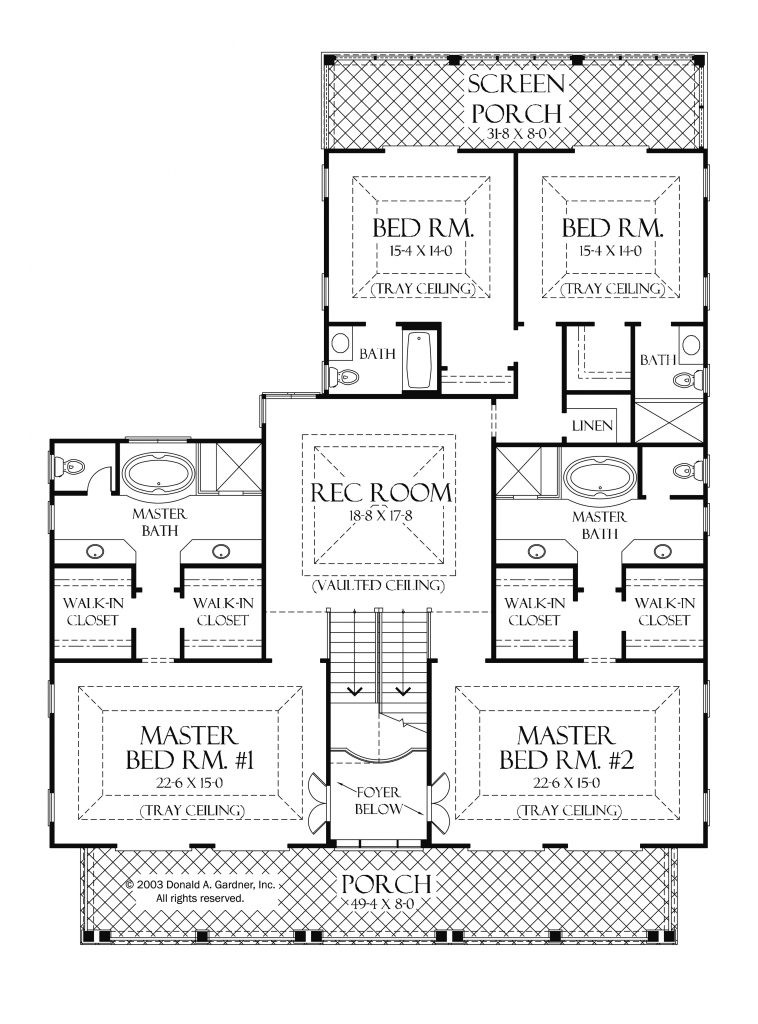 Two Master Bedroom Floor Plan
 Cool Dual Master Bedroom House Plans New Home Plans Design