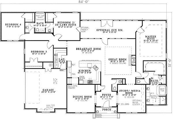 Two Master Bedroom Floor Plan
 Two Master Suites ND