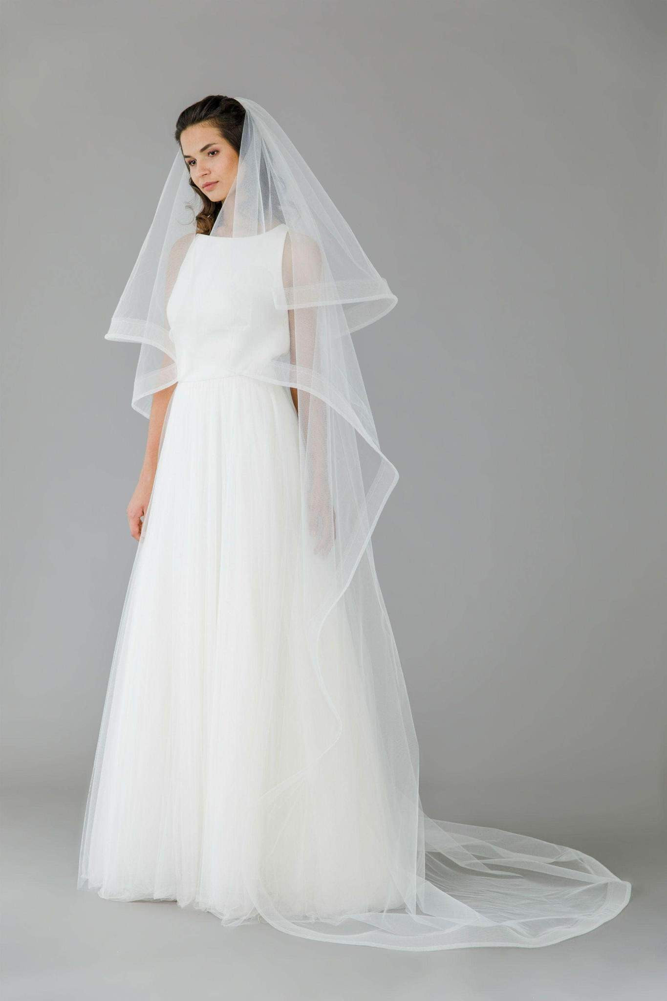 Two Tier Wedding Veil
 Two tier Wedding Veils