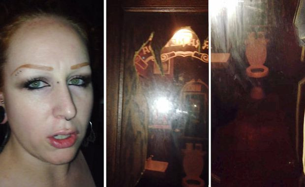 Two Way Mirror Bathroom
 Woman discovers 2 way mirror in Illinois bar bathroom