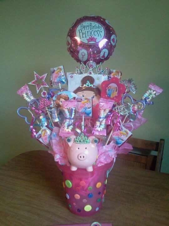 Two Year Old Birthday Gifts
 Birthday t bouquet for a 2 year old princess who is