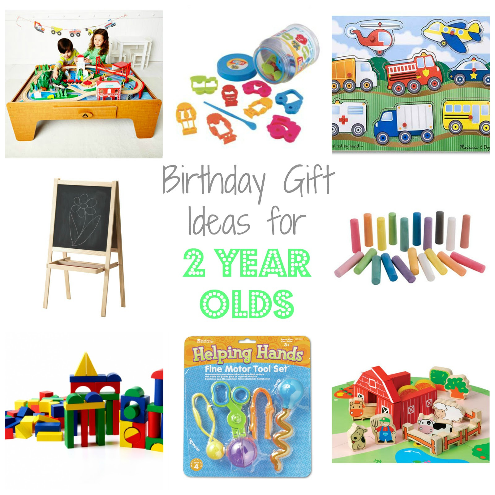 Two Year Old Birthday Gifts
 Birthday Gift Ideas for Two Year Olds